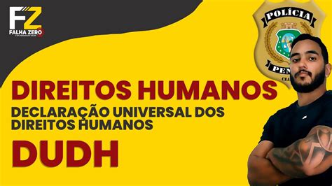 Concurso PPCE Declaração Universal dos Direitos Humanos DUDH YouTube