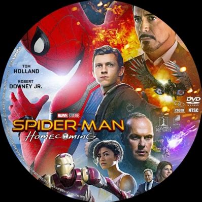 CoverCity DVD Covers Labels Spider Man Homecoming