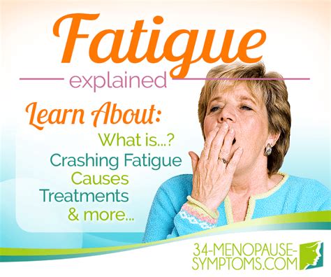 Fatigue - Menopause Symptoms | Menopause Now