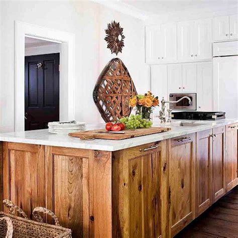 Hickory Wood Kitchen Island | Wow Blog