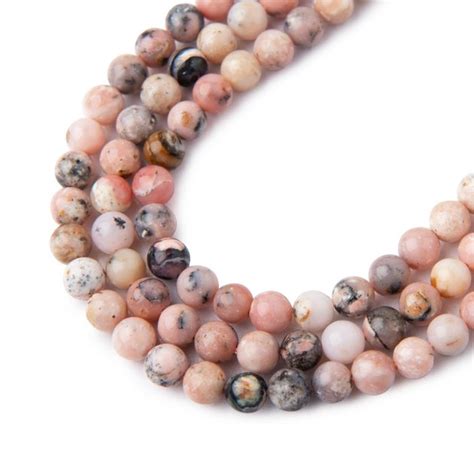 Pink Opal Beads 4mm Manumi Eu