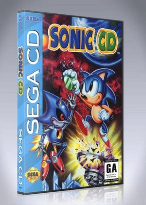 Sonic CD - Retro Game Cases 🕹️