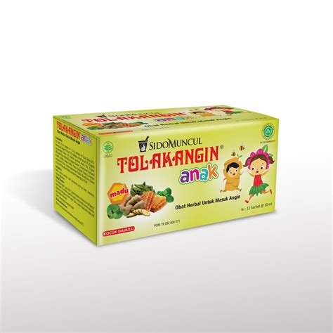 Jual Tolak Angin Cair Anak Sachet X Ml Tolak Angin Anak Sido