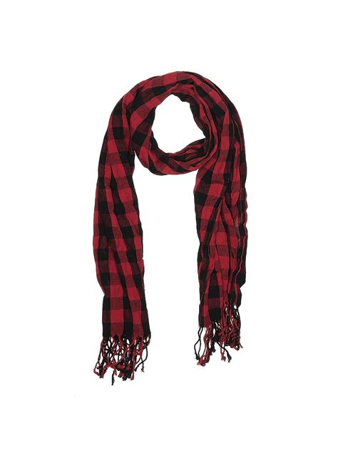 Abg Accessories 100 Cotton Checkered Gingham Multi Color Burgundy