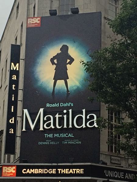 London Theatre with Kids :: Matilda - The Beckham Project