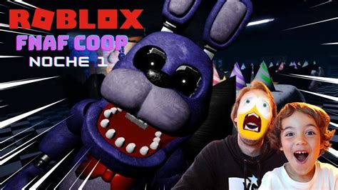 Trabajamos De Vigilantes Nocturnos Fnaf Coop Roblox Superlucas