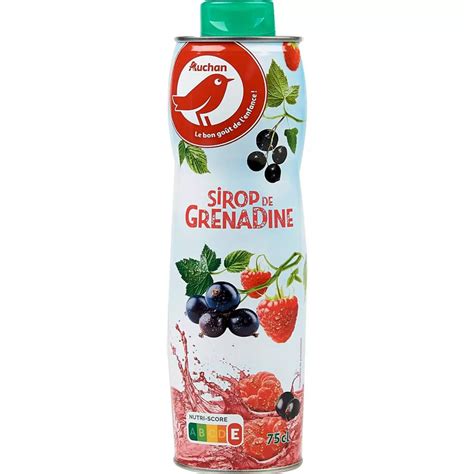 Auchan Sirop Grenadine Cl