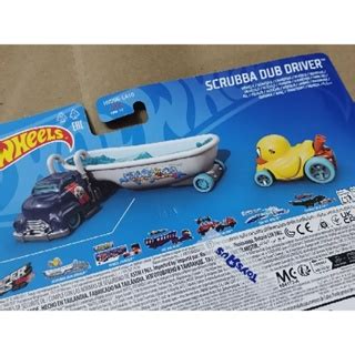 Hot Wheels Super Rigs Scrubba Dub Driver Duck N Roll New Shopee Philippines