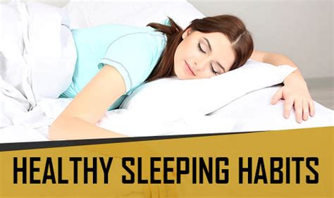 Healthy Sleeping Habits - The Wellness Corner