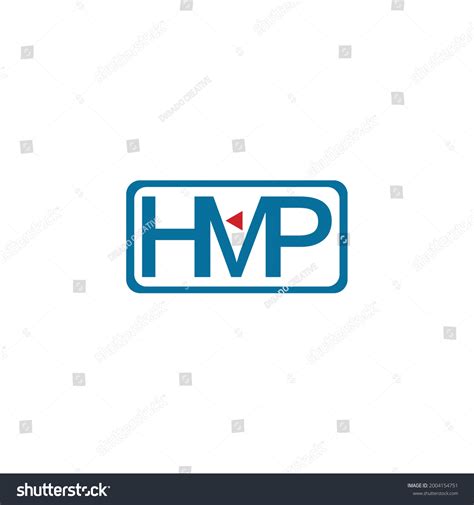 Letter Hmp Logo Icon Alphabet Logo Stock Vector (Royalty Free) 2004154751