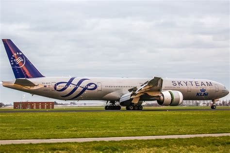 Klm Boeing Er Skyteam Livery At Ams Ph Bvd Flickr