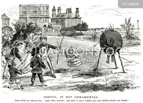 Archery Vintage and Historic Cartoons