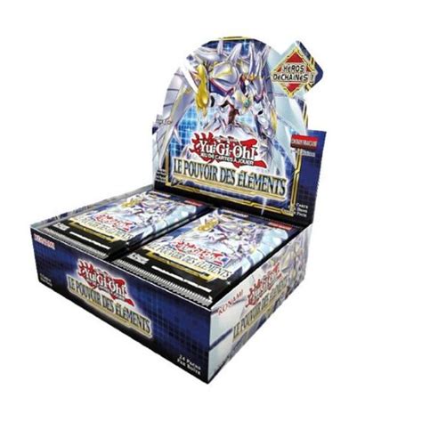 Yu Gi Oh Display Le Pouvoir des Éléments FR Carte française