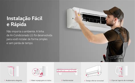 Ar Condicionado Split Lg Btus Dual Inverter Voice Quente Frio