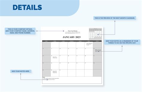 Event Calendar Templates - Download in Excel, Google Sheets | Template.net