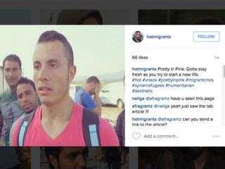 Hot Migrants Fit Refugee Instagram Account Controversy Marie Claire UK