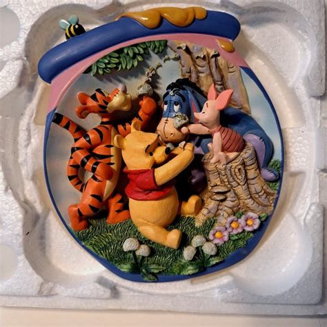 The Bradford Exchange Accents Disney Bradford Exchange Pooh Plate A