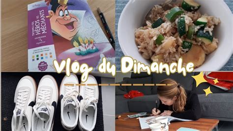 Vlog Dimanche Productif Coloriage Disney Snacks Masques