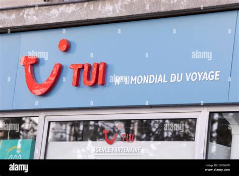 A Shop Sign Of Tui Travel Agency On April 14 2020 In Paris France