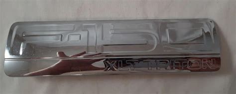 Ford Oem F Xlt Triton Emblem Replacement Badge Logo Name Plate P