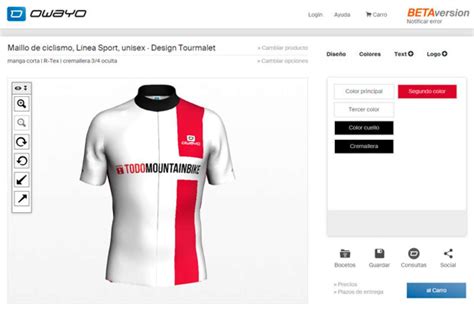 Nueva herramienta de personalización 3D para las equipaciones ciclistas