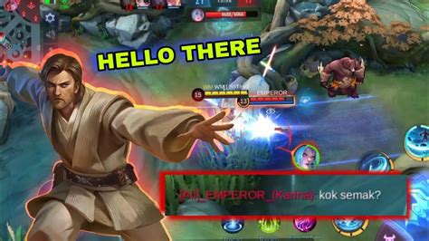 REVIEW SKIN STAR WARS ALUCARD OBI WAN KENOBI Mobile Legends YouTube