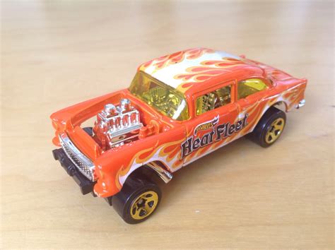 Julian S Hot Wheels Blog 55 Chevy Bel Air Gasser 2015 Heat Fleet