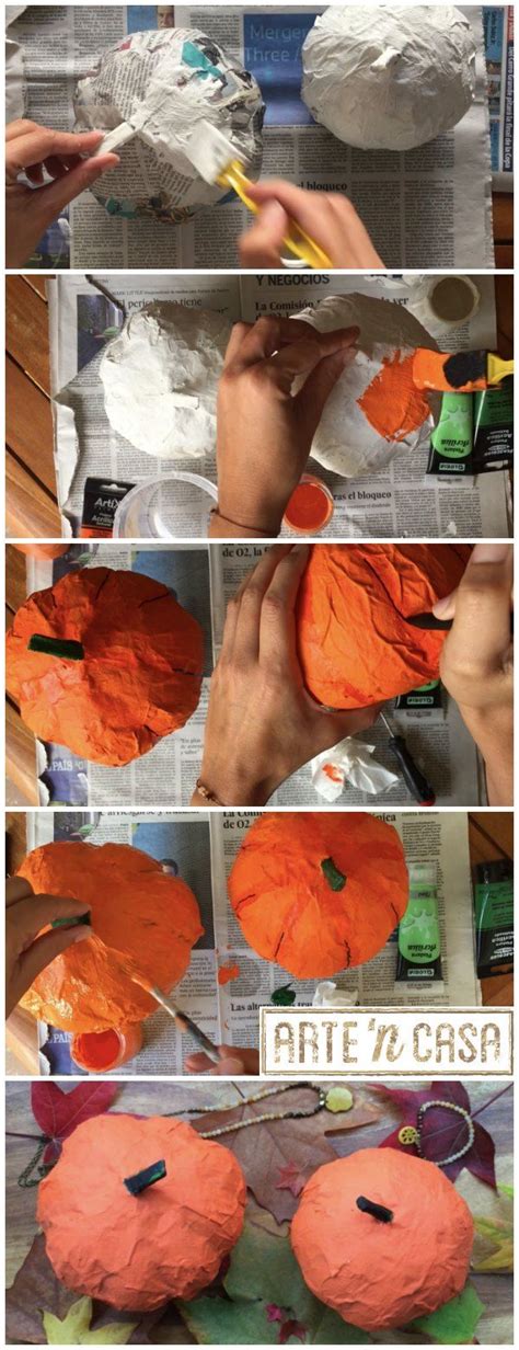 C Mo Hacer Calabazas Con Globos Paso A Paso Halloween Diy Artencasa