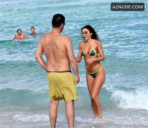 Chantel Jeffries Stuns In Sexy Bikini Thong At Miami Beach Event AZNude