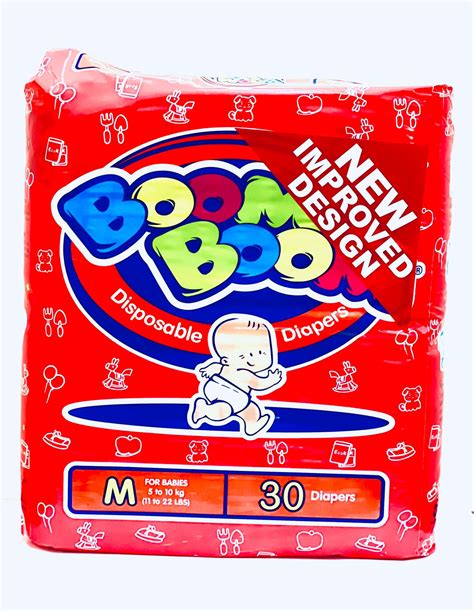 Boom Boom Baby Diaper Medium 30s Bohol Grocery