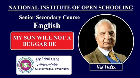 National Institute Of Open Schooling Nios Senior Secondary English My