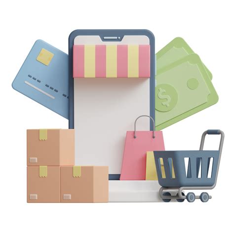 Ecommerce 3d Icoon Illustratie 11107377 PNG