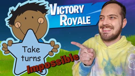 Can You Win Fortnite By Taking Turns Youtube