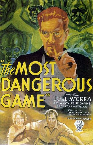 The Most Dangerous Game (Literature) - TV Tropes