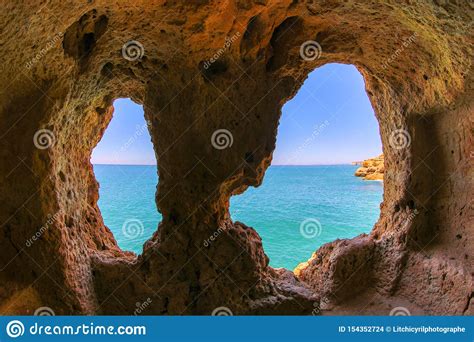 Algar Seco De Carvoeiro Foto De Stock Imagem De Paisagem