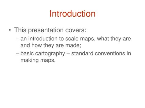 Ppt Introduction To Scale Maps And Basic Cartography Powerpoint Presentation Id58218