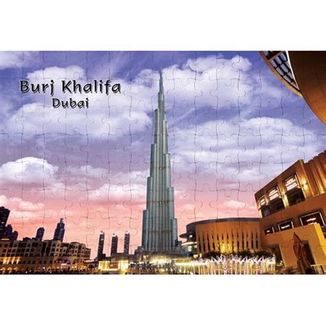 Ajooba Dubai Souvenir Puzzle Burj Khalifa Jomla Ae