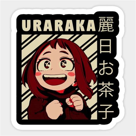 Sticker De Uraraka Ochako Hero Poster Stickers Anime