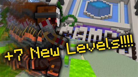 Cubecraft Lobby Parkour Update 7 New Levels O Youtube