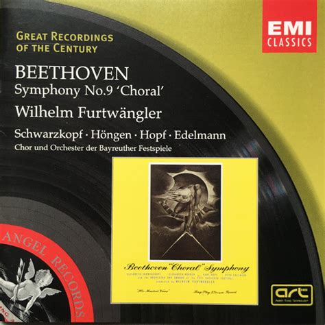 Symphony no 9 choral by Ludwig Van Beethoven Wilhelm Furtwängler