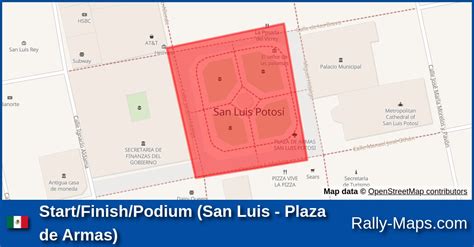 Start Finish Podium San Luis Plaza De Armas Stage Map RAC 1000