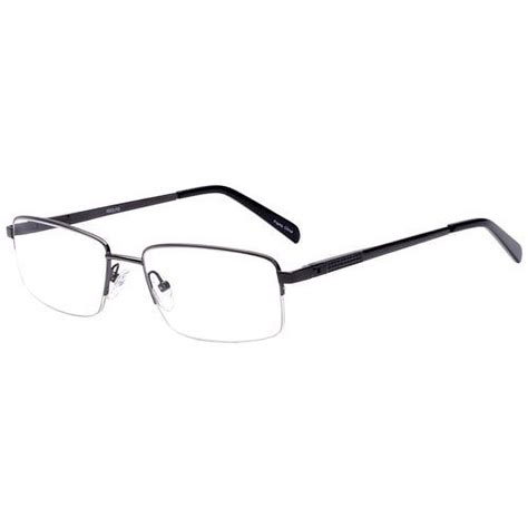 Adolfo Mens Prescription Glasses Officer Gunmetal