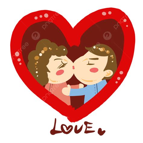 Pareja De Enamorados Besándose Png Día De San Valentín Amantes Beso Png Y Psd Para Descargar