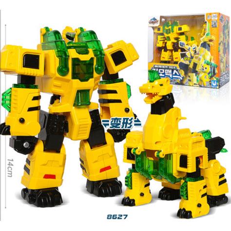 (6) Miniforce Super Dino Power 2 Mecha Ranger Set Mini Figure Robot ...