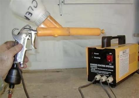 Как красить порошковой краской своими руками