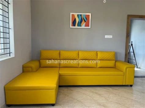 3 Seater Wooden Designer Sofa Set 2 1 1 Fabric At Rs 12500 Set In