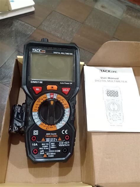 TACKLIFE TEST MEASURE INSPECT CLASSIC DIGITAL MULTIMETER