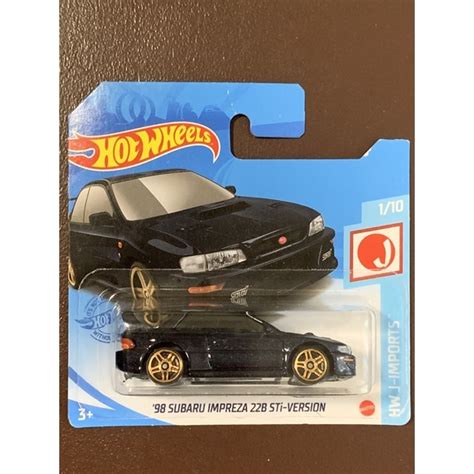 Hot Wheels Subaru Impreza B STi Version Shopee Brasil
