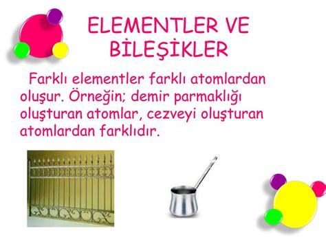 PPT ELEMENTLER VE BİLEŞİKLER PowerPoint Presentation free download