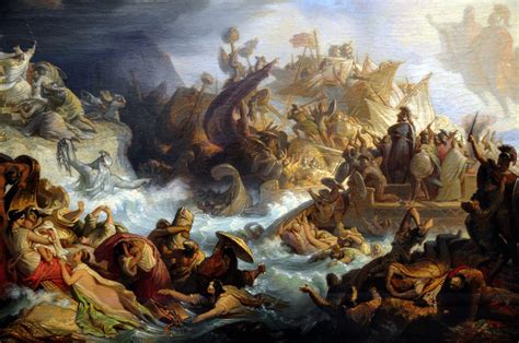 Battle Of Salamis Painting at PaintingValley.com | Explore collection ...